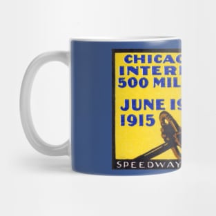 1915 Chicago Auto Race Mug